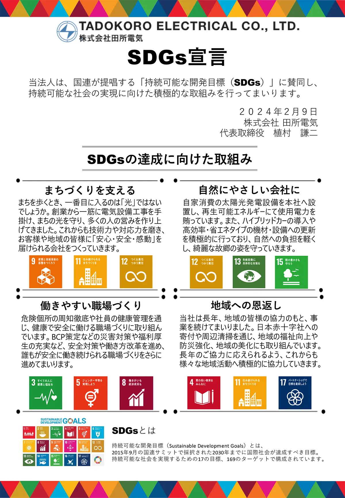 SUSTAINABLE DEVELOPMENT GOALS